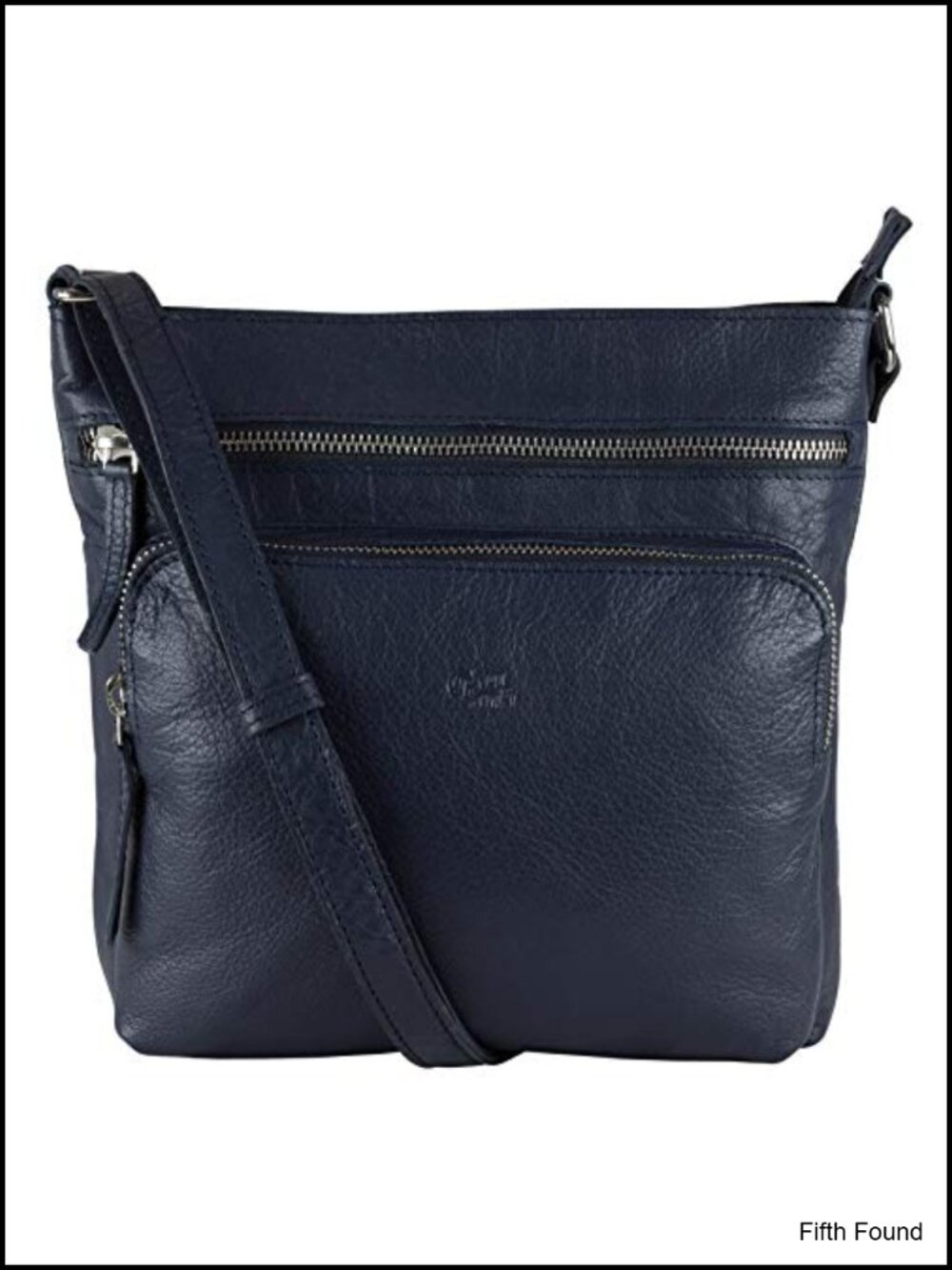 Genuine Leather Crossbody Purse Handbag Crossover Shoulder Bag